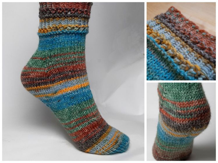 Socken Stricken So Einfach Wie Noch Nie Fixe Ferse Toe Up Mypatterns De